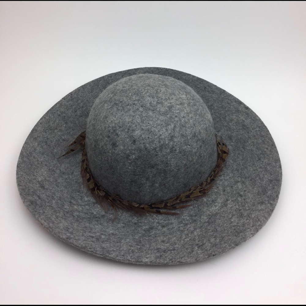 Hinge fedora wool hat
